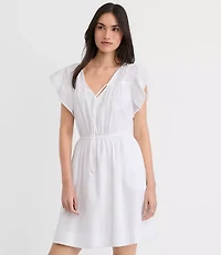 Flutter Mini Pocket Dress