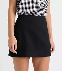 Tall Linen Cotton Modern Mini Skort