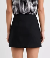 Tall Linen Cotton Modern Mini Skort