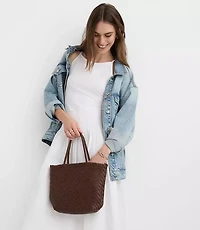 Petite Pleated Mixed Media Midi Halter Dress