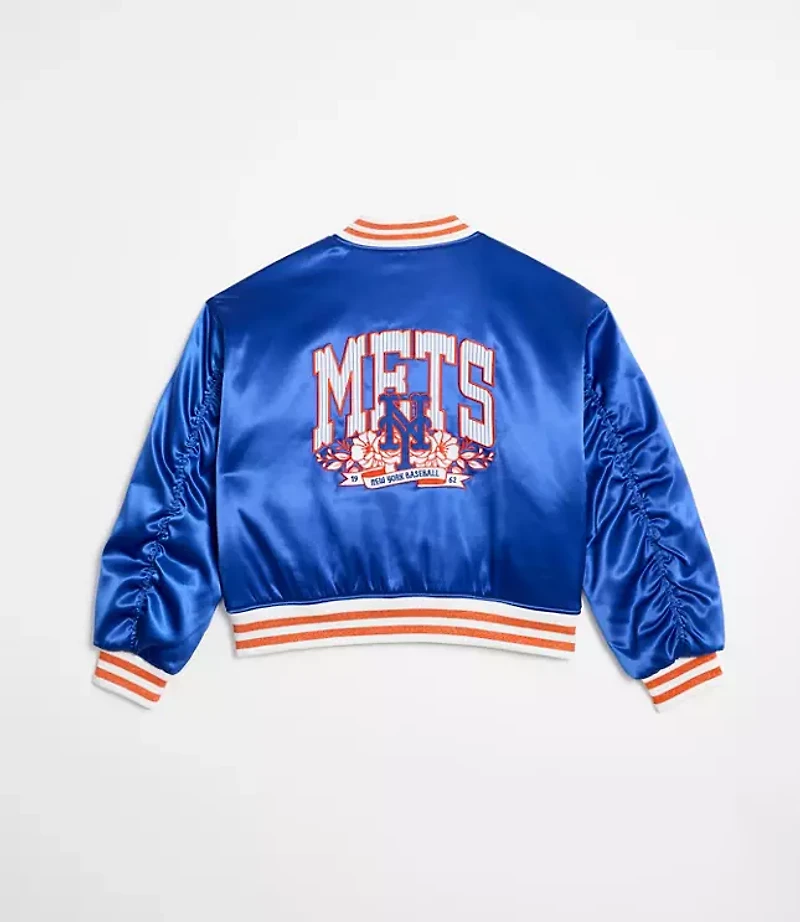 Wild Collective Mets Satin Bomber Jacket