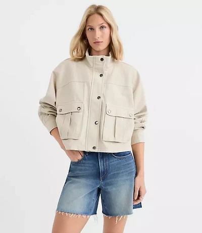 Twill Modern Cargo Jacket