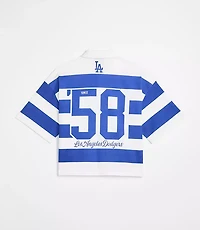 Wild Collective Dodgers Polo Tee