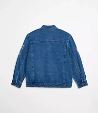 Wild Collective Red Sox Denim Jacket