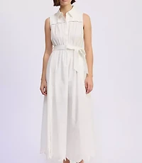 En Saison Brittany Maxi Shirtdress