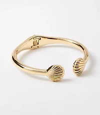 Seashell Open Cuff Bracelet