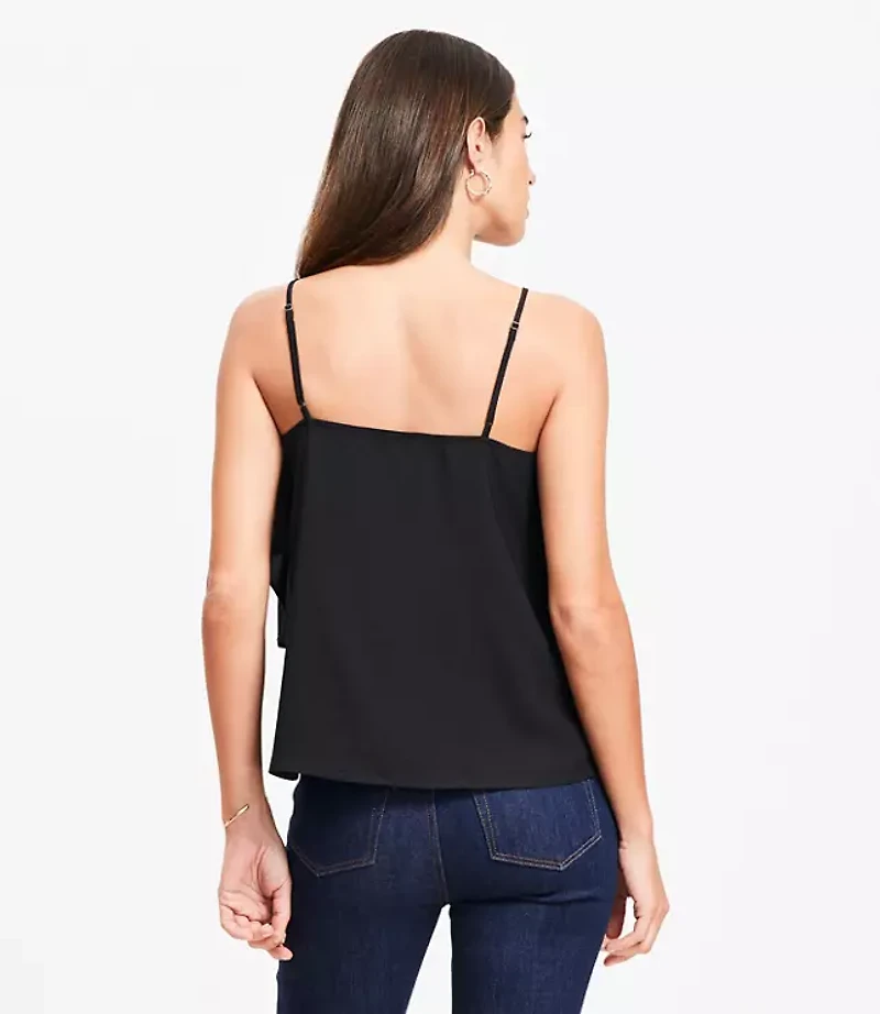 Ruffle Square Neck Cami