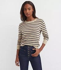 Striped Luxe Knit Sweater