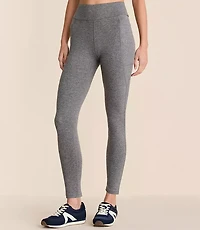 Lou & Grey Heathered Brushedsoft Side Pocket 7/8 Leggings
