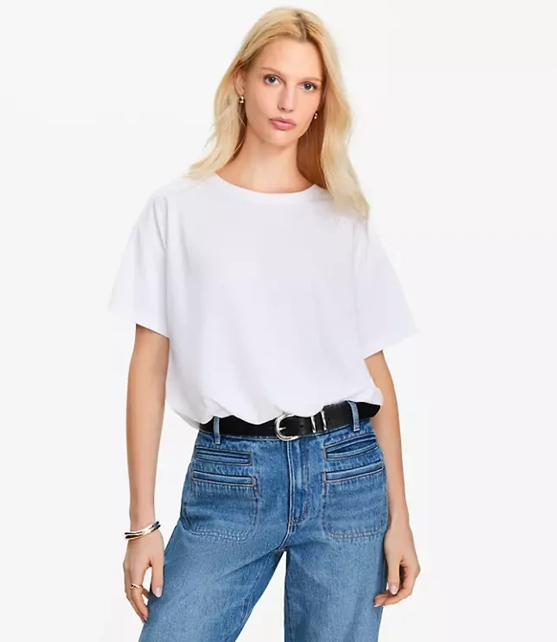 Bubble Hem Tee