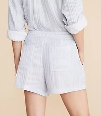 Lou & Grey Striped Triple Cloth Shorts
