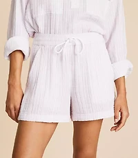 Lou & Grey Striped Triple Cloth Shorts