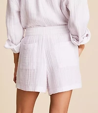 Lou & Grey Striped Triple Cloth Shorts