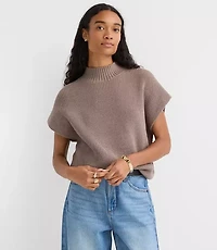 Angled Ribbed Wedge Sweater