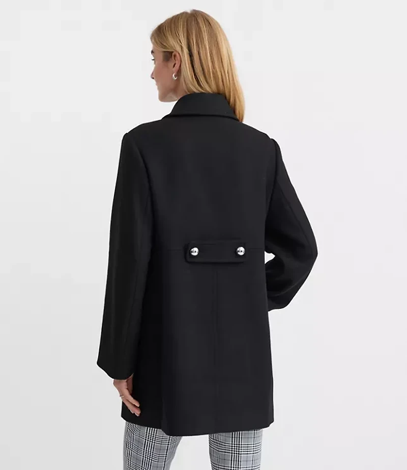Modern Double Breasted Coat