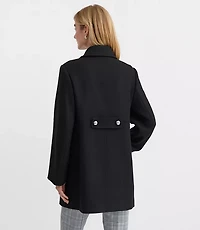 Modern Double Breasted Coat