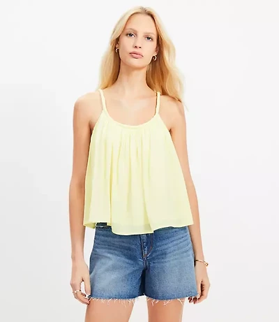 Petite Twist Strap Cami