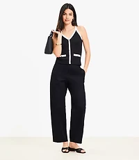 Petite Barrel Pants in Texture