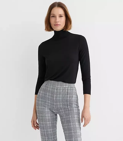 Modal Turtleneck Top