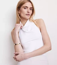 Petite LOFT Versa 360 Knit Halter Top