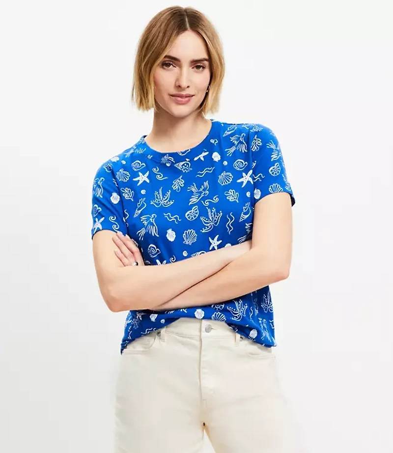 Beach Treasure Everyday Crew Tee
