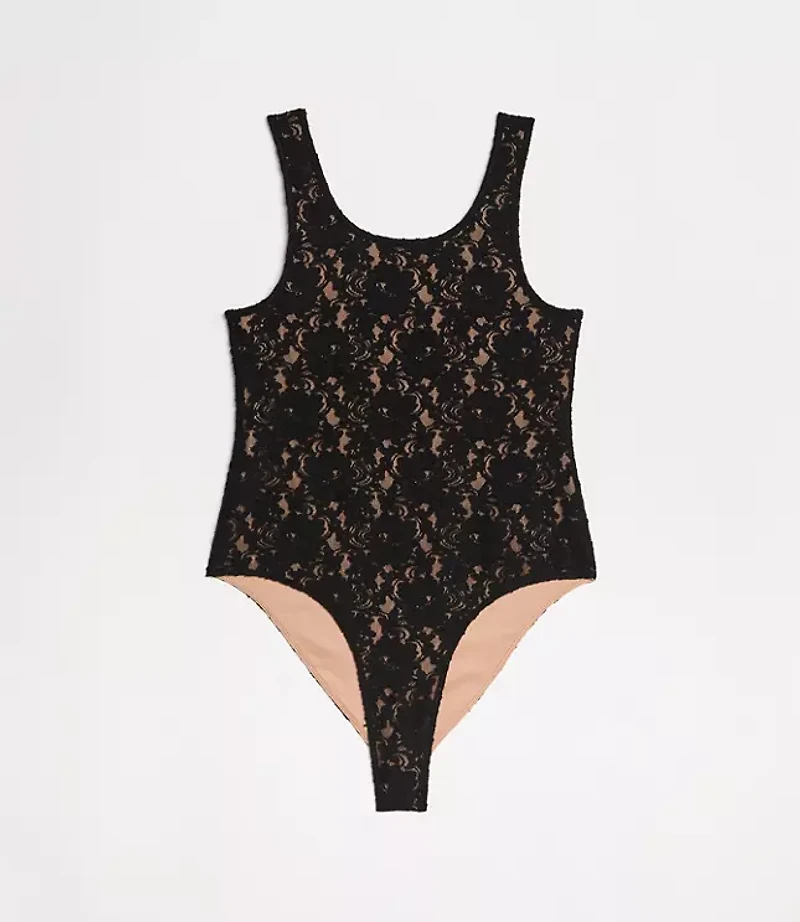 LOFT Versa Floral Lace Bodysuit