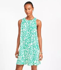 Petite Floral Jersey Seamed Mini Dress