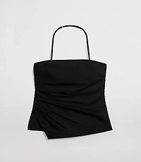 LOFT Versa Pure Spun Asymmetrical Halter Cami