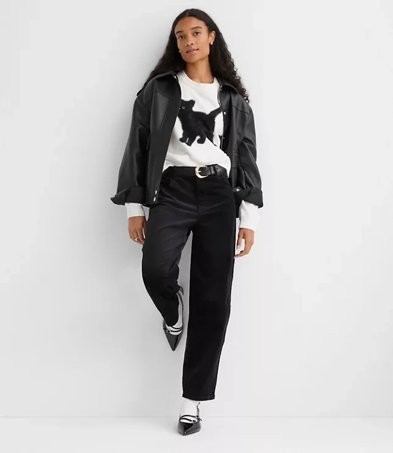 Black Cat Sweater