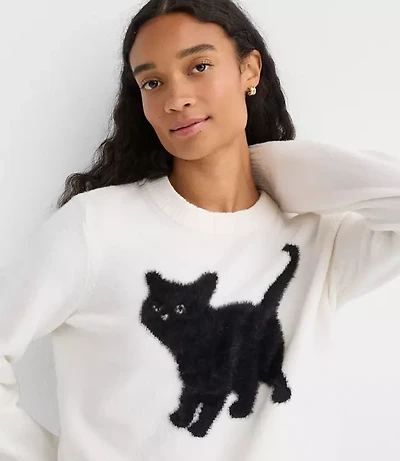 Black Cat Sweater