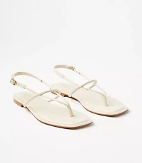 Skinny Strap Sandals