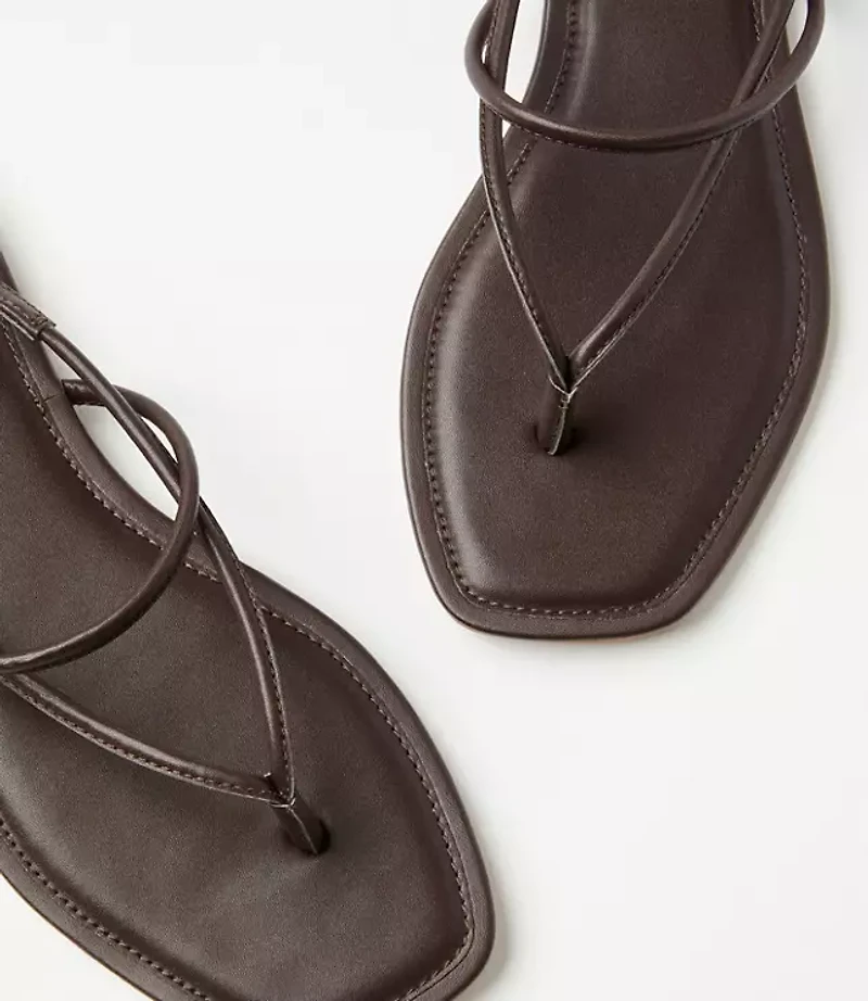 Skinny Strap Sandals