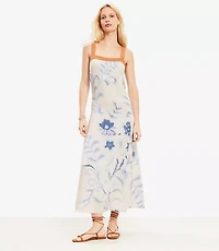 Floral Strappy Maxi Dress