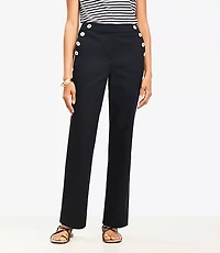 Curvy Mariner Parker Straight Pants