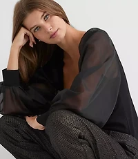 Riviera Slim Pants Shimmer Geo Jacquard