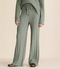 Lou & Grey Ribbed Wide Leg Sweater Pants