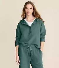 Lou & Grey Wafflestitch Snap Hoodie