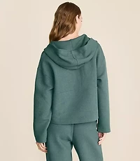 Lou & Grey Wafflestitch Snap Hoodie