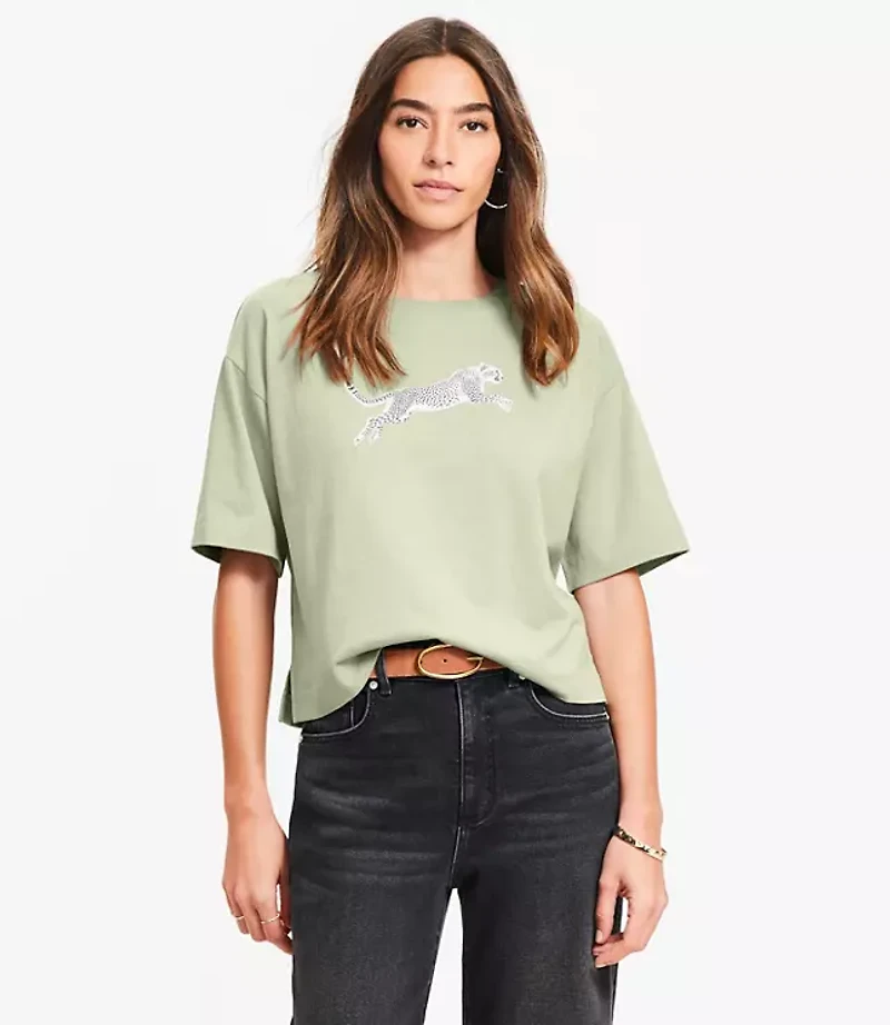 Leopard Modern Tee