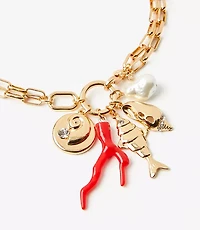 Seaside Charm Chain Link Necklace