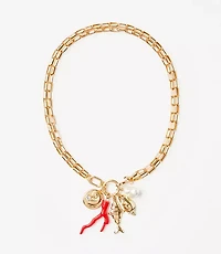 Seaside Charm Chain Link Necklace