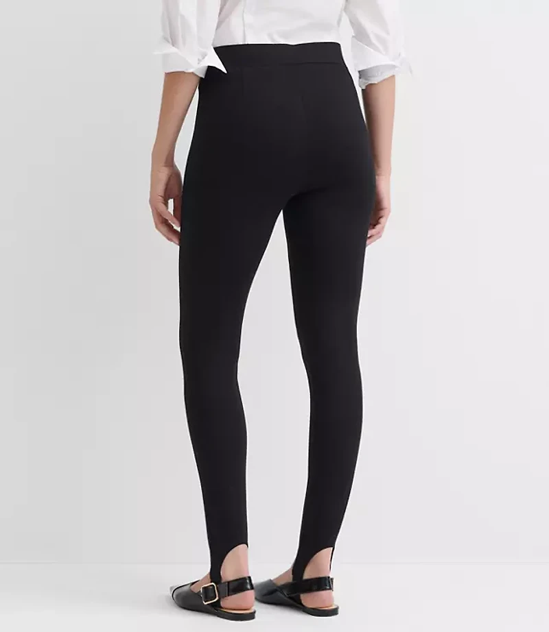 Petite Stirrup Leggings Ponte