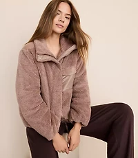 Lou & Grey Sherpa Puffer Jacket