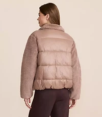 Lou & Grey Sherpa Puffer Jacket