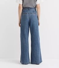 Curvy High Rise Trouser Jeans Authentic Vintage Mid Wash