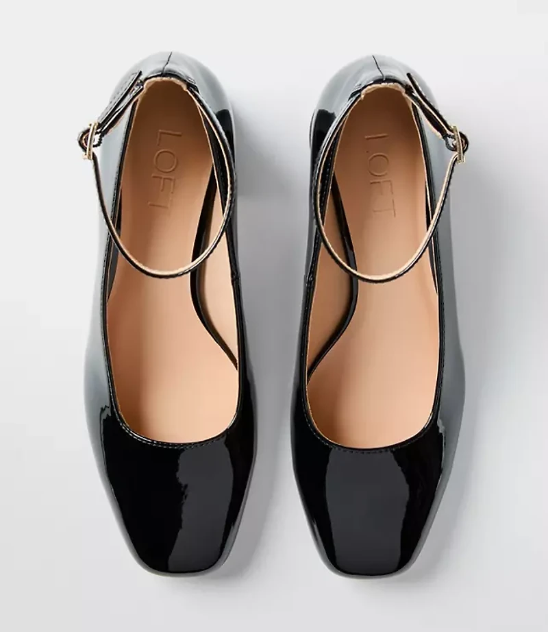 Ankle Strap Mary Jane Heels