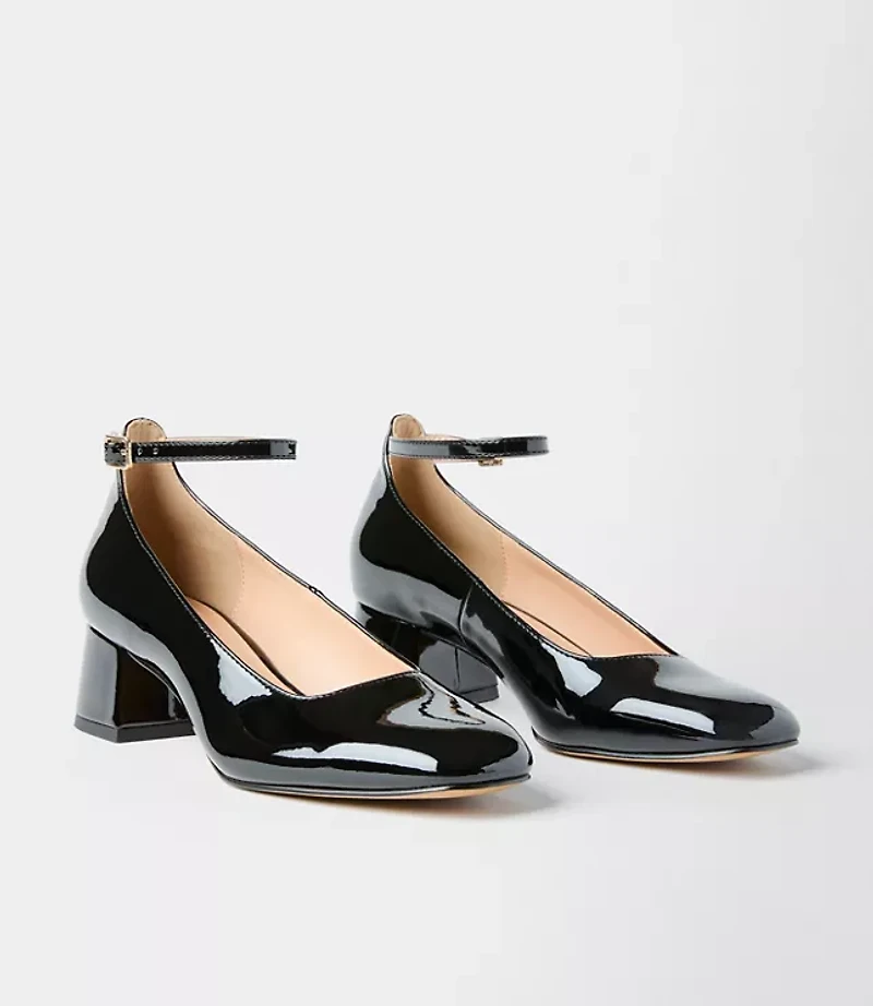 Ankle Strap Mary Jane Heels