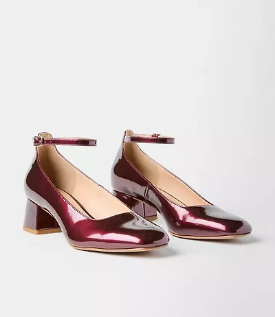 Ankle Strap Mary Jane Heels