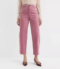 Barrel Pants Stretch Velvet