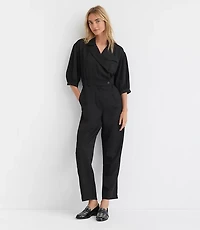 Lapel Jumpsuit
